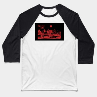 Ukulele Time Vintage Canoe Baseball T-Shirt